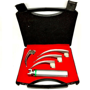 Delta Med <b>Surgical's</b> Disposable Macintosh Laryngoscope <b>Blade</b> Metal Fiber Optic <b>Surgical</b> Instrument Basis - Product Image 5