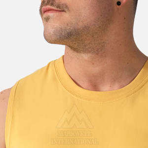 Comfortable Gym Fitness Clothing <b>Men</b> <b>Singlets</b> Active Wear Low Price In Stock <b>Men</b> <b>Singlets</b> - Product Image 6