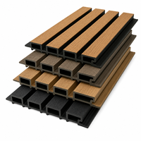 Fournisseur de panneaux de bardage mural WPC en gros, revêtement extérieur pour maison, co-extrusion, grain de bois, imperméable, panneaux muraux extérieurs