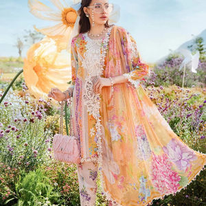 Pakistani Fancy bordado 3 piezas Shalwar Kameez Dupatta para mujeres mejor calidad Indio paquistaní ropa traje de vestir Formal - Product Image 1