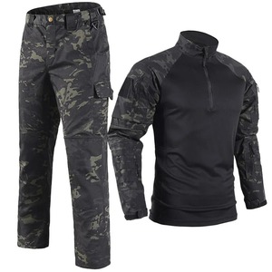 Men's Tactical Suits Outdoor Uniform Jacket <b>Cargo</b> <b>Pants</b> Ghillie Shirts Hunting Training <b>Camouflage</b> Hiking OEM Service Available - Product Image 2