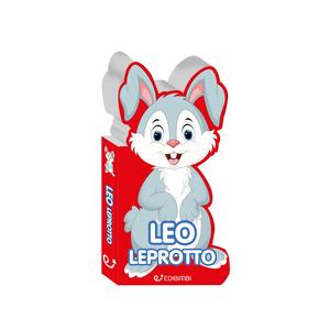 Livres cartonnés en forme d'animaux de style Edicart avec éléments tactile et sensoriel, histoires colorées pour enfants, 4 articles, 10 pages, Italie - Product Image 1