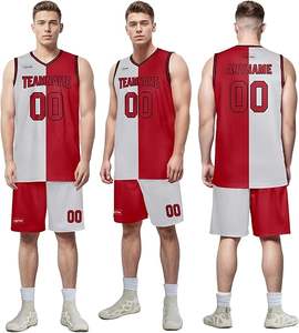 Conjunto de Uniforme de Baloncesto para Adultos Hecho a Medida, Camiseta de Equipo, Uniformes Escolares, Impresión por Transferencia de Calor, Transpirable, Absorbente de Humedad - Product Image 1