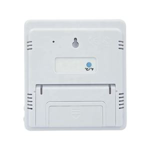 เครื่องวัดอุณหภูมิและความชื้นในอาคารแบบดิจิตอลพร้อมจอแสดงผล LCD ตัวบ่งชี้ความสบาย บันทึกสูงสุด/ต่ำสุด ติดผนัง/ตั้งโต๊ะ - Product Image 2