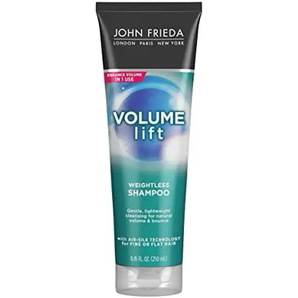 Легкий Шампунь John Frieda для подтяжки объема и естественного эффекта для окрашенных волос, шампунь для объема для тонких или плоских волос