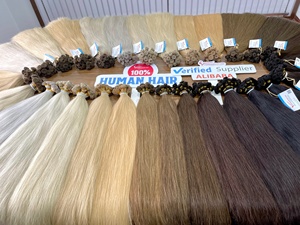 Super ventes extensions de cheveux humains bruts attachés à la main trame de cheveux pleine longueur longue durée meilleure qualité au Vietnam - Product Image 6