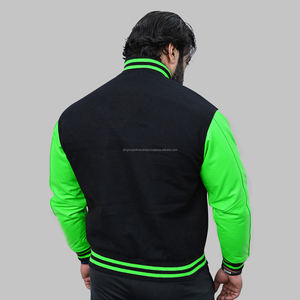 แจ็กเก็ตเลตเตอร์แมนสำหรับผู้ชายแจ็กเก็ตเลตเทอร์แมนแบบปรับแต่งได้ - Product Image 2
