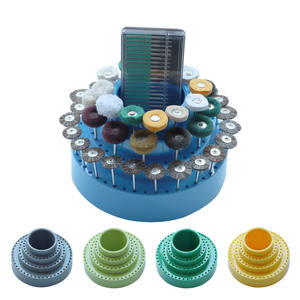 Estuche de Almacenamiento para Brocas Auble de 3 Niveles con Soporte Giratorio para Brocas de Laboratorio, 116 Orificios, Alto Rendimiento, 5 Opciones de Color, Herramientas Dentales y de Joyería - Product Image 2