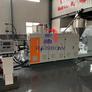 TPE TPV TPR PVC tự động xe chân Mat tấm nhựa Spike trở lại mô hình đùn Máy làm - Product Image 3