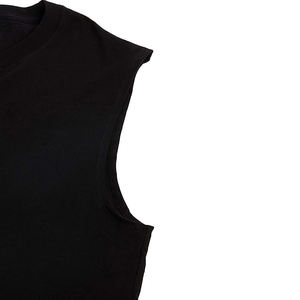 Débardeur de sport oversize en Spandex/Coton pour homme, séchage rapide, style urbain, motif uni, personnalisable - Product Image 3