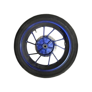 Roue arrière Yamaha Tracer 9 GT 2020, bleue, en alliage d'aluminium CNC, état neuf, code 2SC253380098c - Product Image 1