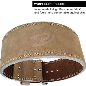 Ceinture de puissance de levage de poids réglable pour l'entraînement de gymnastique ceintures de puissance de levage de poids - Product Image 2