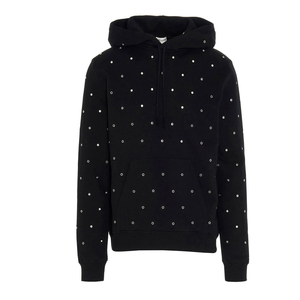 Nouveauté Sweat-shirts pour hommes de qualité supérieure avec motif en strass uni 100% coton polaire imperméable pour la saison hivernale - Product Image 4