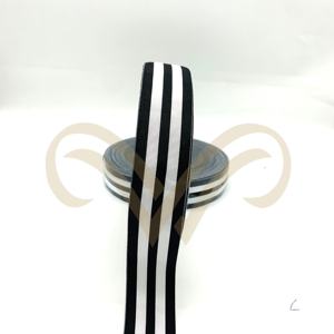 2025 New Arrival Custom Moire <b>Ribbon</b> Classic Striped Medal Award <b>Ribbons</b> Casual <b>Silk</b> Customized Colors for Ceremony Decoration - Product Image 2