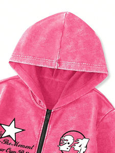 Sweat à capuche d'hiver personnalisé de haute qualité pour hommes, poids lourd, lavé à l'acide, mode d'impression numérique pour hommes et femmes - Product Image 6