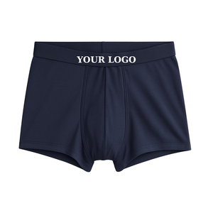 Oem Design Boxer <b>Shorts</b> <b>Men</b> Mid-Waist Brief For <b>Men</b> 95%Cotton 5% Spandex Custom Waistband <b>Man</b> Underwear Vietnamese Manufacturer - Product Image 5