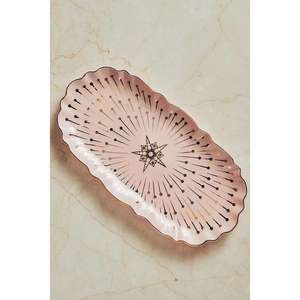 Plateaux et plats à dessert en émail, plateaux décoratifs en métal émaillé personnalisés, fournitures pour les fêtes et les vacances - Product Image 5