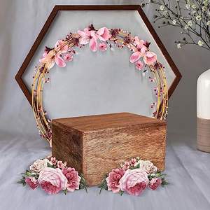 Urne funéraire humaine en bois pour cendres humaines Urne X Plaine naturelle de grande taille-Honore votre bien-aimé - Product Image 5