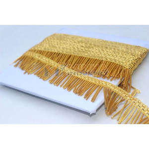 Franges de haute qualité pour épaules, broderie élégante pour robe de soirée, franges de qualité supérieure - Product Image 4