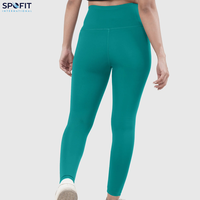 Leggings de Yoga Ligeros de Alta Calidad para Mujer, Verano, Cintura Media, Material de Algodón/Bambú, Transpirables, Antibacterianos