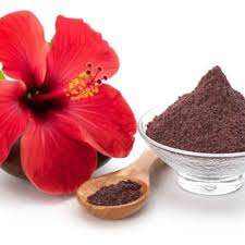 Polvo de flor de hibisco de grado alimenticio natural, extracto de hierbas silvestres/cultivadas, botella de suministro indio, contenedor de latas de vacío - Product Image 2