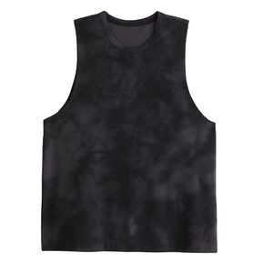 Best Quality Men <b>Tie</b> <b>Dye</b> Sleeveless Tank Top Soft Cotton Gym <b>Shirt</b> Casual Streetwear Muscle <b>Tee</b> OEM & Custom Tank Top - Product Image 2