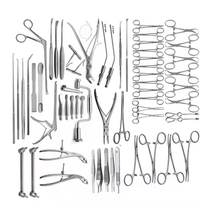 MAJOR Juego de laparotomía Instrumentos quirúrgicos Cirugía Médica Abdominal Oro ALEMÁN INOXIDABLE CE - Product Image 1