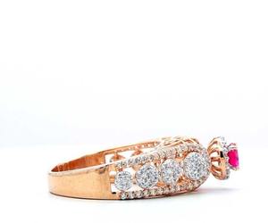 Anillo de diamante circular de extensión completa para mujer de estilo exquisito diseño de circón multicapa - Product Image 4