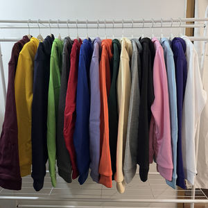 Wholesale Top Quality Heavyweight Custom Logo 100% Cotton <b>Wreath</b> Puff Printing Black Line Hoodies DDP Shipping - Product Image 6