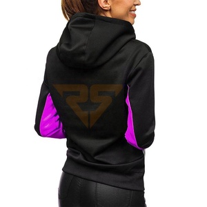 Sudaderas con capucha a prueba de viento para mujer hechas en fábrica para venta en línea Sudaderas con capucha de algodón de la mejor calidad para mujer - Product Image 3