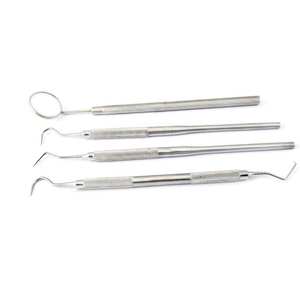 ชุดตรวจฟันแบบมืออาชีพชุดตรวจทันตกรรม6ชิ้นเครื่องมือทันตกรรมดูแลช่องปากเครื่องมือผ่าตัด - Product Image 5