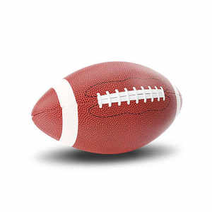 Ballon de rugby international personnalisable avec logo et taille sur mesure pour le divertissement - Product Image 1