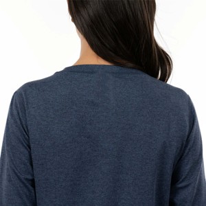 Sudadera de cuello redondo PARA MUJER: atlética, cómoda y absorbente de humedad para correr, gimnasio y ropa informal - Product Image 6