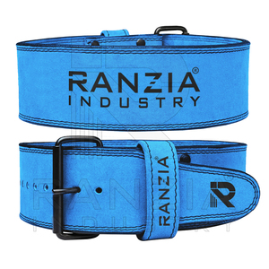 Heavy Duty Training Strength Waist Protection <b>Squat</b> Powerilifting Weightlifting Leather Customized Logo Single Prong Buckle <b>Belt</b> - Product Image 4