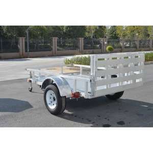 Remolque de Plataforma Plana de 3 Ejes, Nuevo Diseño, Alta Calidad, Listo para Enviar, Capacidad de Carga de 2001-3000 kg, Venta de Fábrica para Uso con ATV - Product Image 4