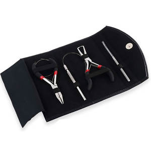 Kit de pinces professionnelles pour extensions de cheveux pour extensions de cheveux à micro-anneaux, nano-anneaux et ruban adhésif, kit de pinces pour extensions de cheveux OEM ODM - Product Image 2