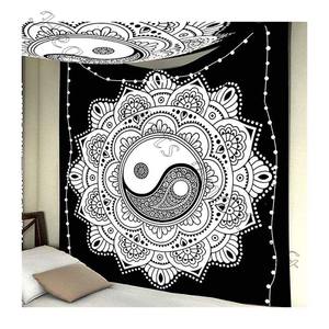Tapiz de estilo moderno para colgar en la pared, decoración suave para el hogar, tapiz de playa, Mandala - Product Image 1