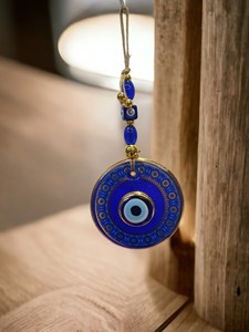 Ojo Turco DAFNI de 11 cm, Hecho a Mano, con Relieve, Magnético, Decoración Tradicional para Pared - Product Image 6