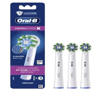Têtes de brosses à dents électriques Oral-B Clean Maximiser Precisions Clean, Lot de 3, Blanc - Product Image 1