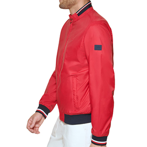 Veste bomber en toile pour homme, écologique, couleur et taille personnalisées, 100% polyester/nylon, faible MOQ d'usine - Product Image 5