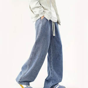 Pantalon en jean épais pour hommes Pantalon de travail industriel durable Couture renforcée Conception multi-poches Commandes en gros - Product Image 3