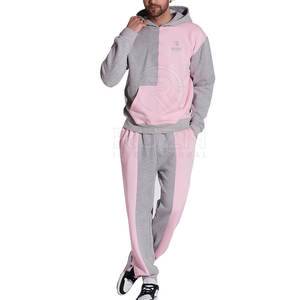 Ropa informal sólida con capucha de invierno Etiqueta privada Último diseño Forro polar de manga larga para hombres Chándal transpirable de secado rápido OEM - Product Image 1