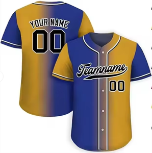 Maillots de softball personnalisés en gros avec logo d'équipe, entièrement sublimés, t-shirts, uniformes - Product Image 4