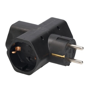 Adattatore triplo nero TTL 16A 250V (GSC 103000030) - Product Image 1