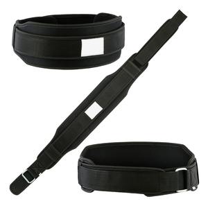 Ceinture en nylon de fitness personnalisée unisexe équipement d'entraînement de gymnastique en néoprène respirant pour le levage de puissance et les entraînements avec logo personnalisé - Product Image 1