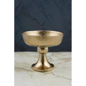 Cuenco de Metal de forma grande, cuenco de mesa hecho de aluminio para servir comida, aspecto elegante, cuenco de fideos de última llegada para decoración de boda - Product Image 1