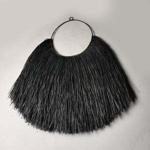 Handmade sea grass <b>wall</b>-mounted hanging <b>art</b> wholesale coastal themed raffia seagrass <b>wall</b> decor - Product Image 2