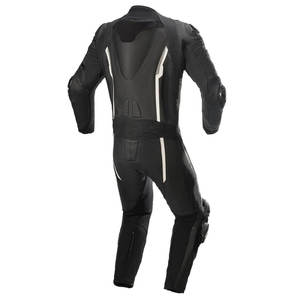 Classic Racing Style Windproof Winter Leather Motorbike Suit Custom Printed Design Protective Gear for <b>Road</b> Track Performance - Product Image 6