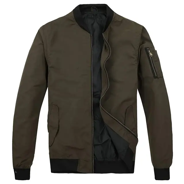 2022 New Fashion Men s Wholesale Windproof Leather Jackets Zip Up Soft Clothing Plain Leather Men s Coat
