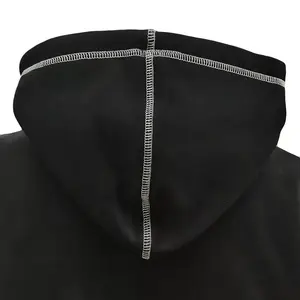 Survêtement tricoté noir pour hommes de haute qualité tenue décontractée avec technique imprimée de conception de logo personnalisé par OSTROWEARS ENTERPRISES - Product Image 5